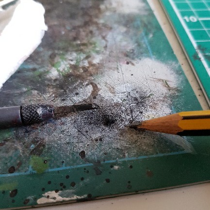 Hauler 035 - Making shiny graphite edging