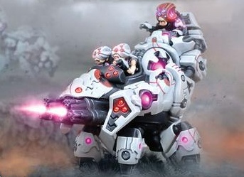 Ghar Command Crawler in the thick of the action