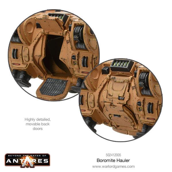 Rear doors Boromite hauler