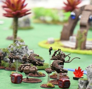 Xan Tu taking damage