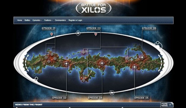 Battle for Xilos Campaign page