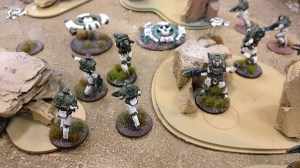 Concord strike troops and drones