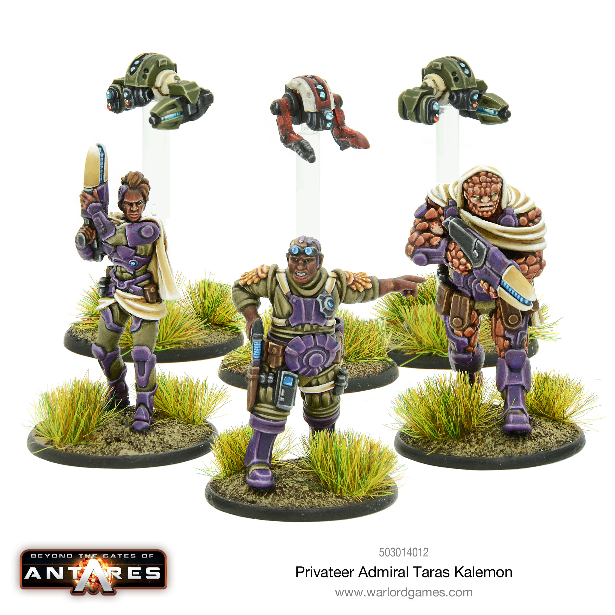 Privateer Admiral Taras Kalemon and bodyguard