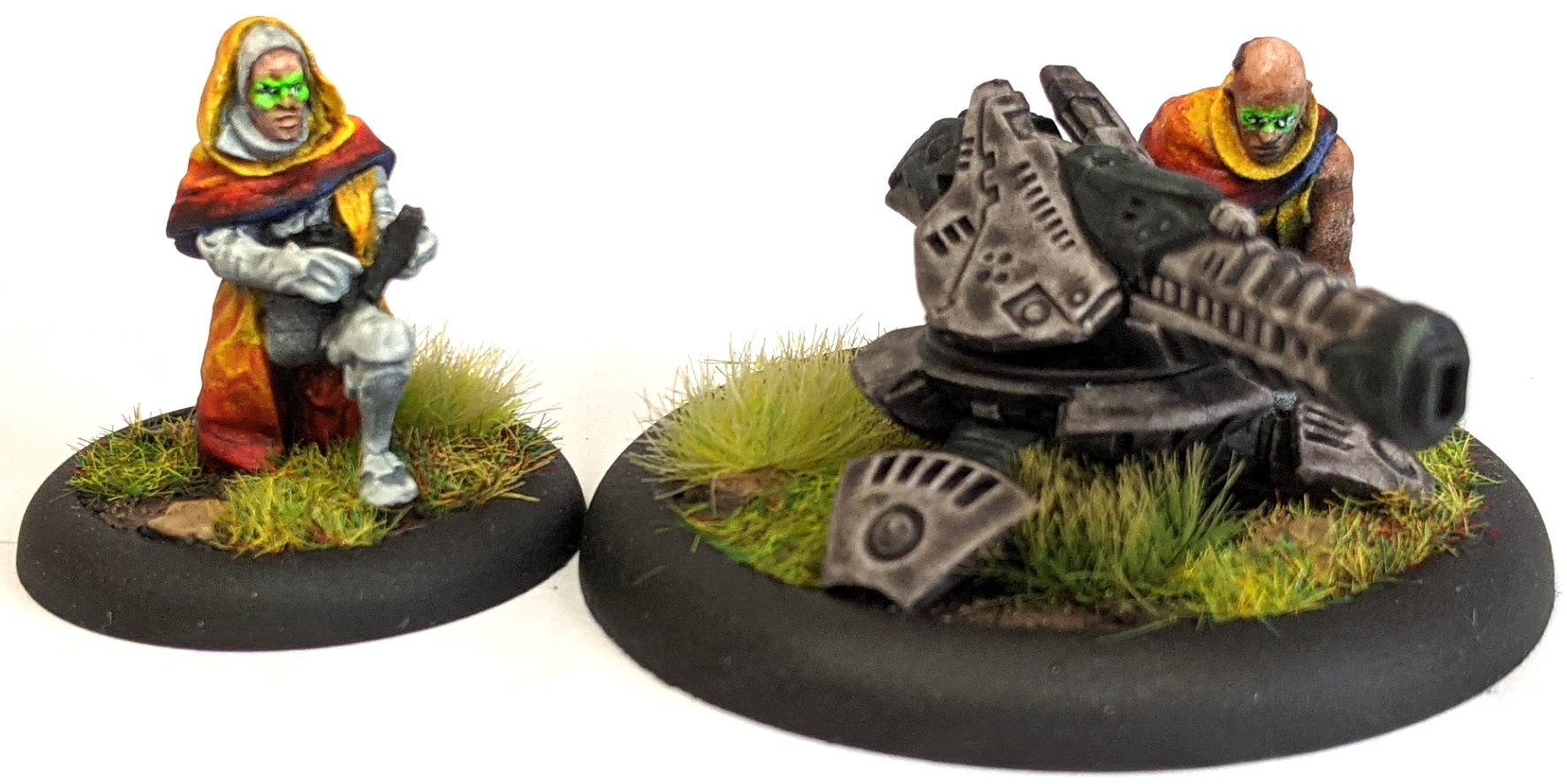 Andy Patrick Freeborn Support Team with Mag Cannon