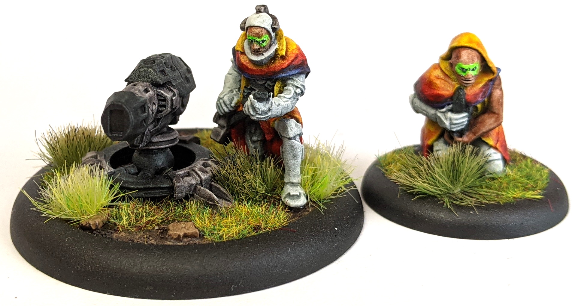 Andy Patrick Freeborn Support Team with Mag Light Support