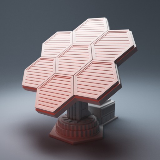 Anti-Orbital Fractal Weapons by Steve O'Boyle facing left