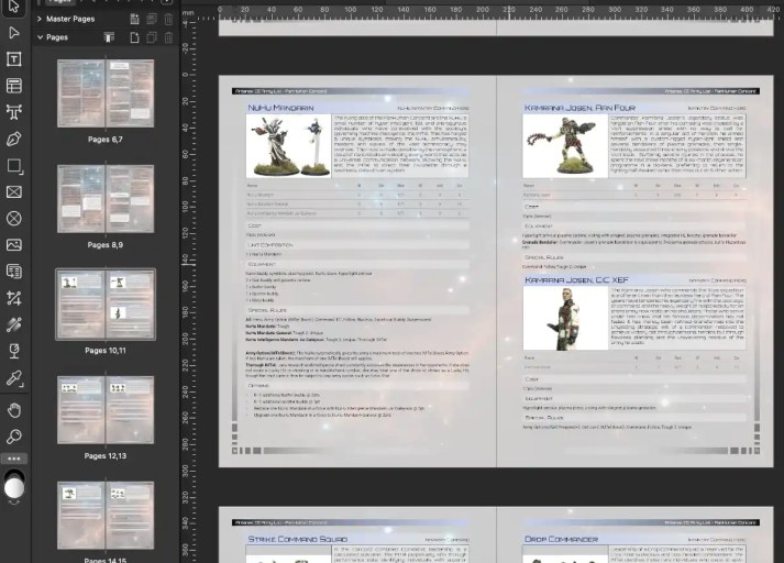 C3 army list preview